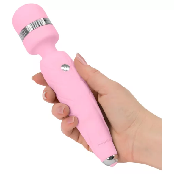 Pillow Talk Cheeky Wand - punjivi masažer vibrator (roze)