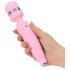 Pillow Talk Cheeky Wand - punjivi masažni vibrator (roze)