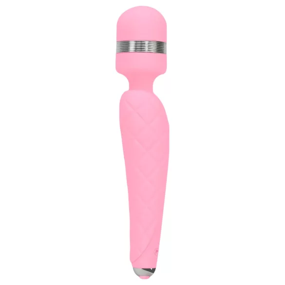 Pillow Talk Cheeky Wand - punjivi masažer vibrator (roze)