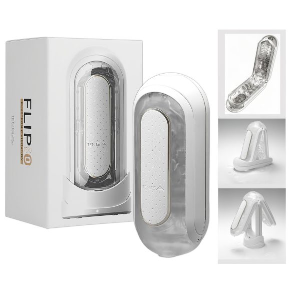 TENGA Flip Zero - beli vibracioni masturbator
