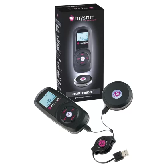 Mystim Cluster Buster - daljinski komplet za elektro proizvode