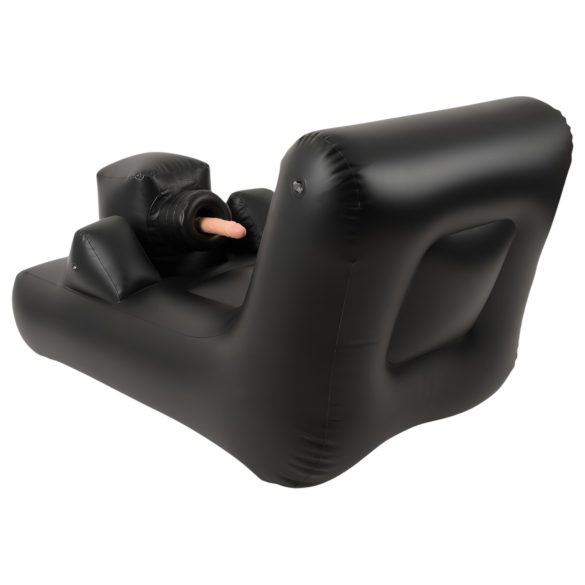 Tamna magija - seksi mašina na baterije sa krevetom (crna)