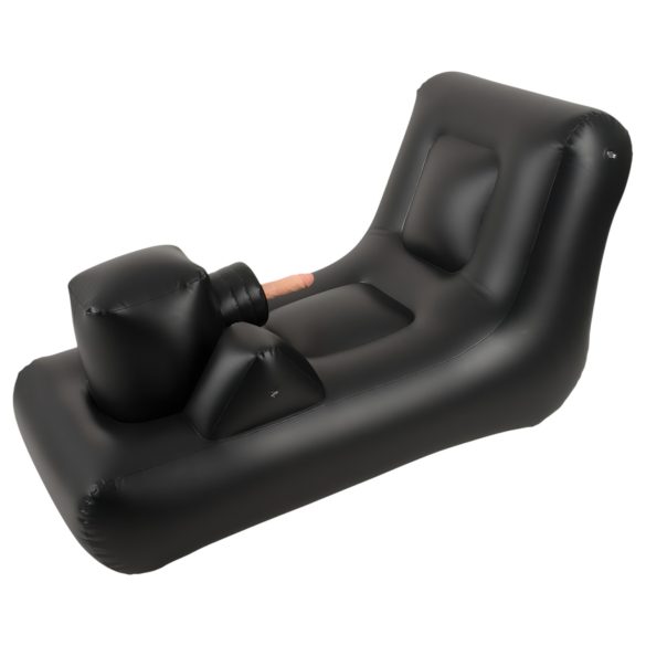 Tamna magija - seksi mašina na baterije sa krevetom (crna)