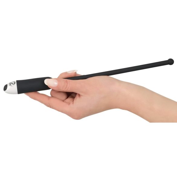 You2Toys DILATOR - silikonski vibracioni dilatator - crni (8-11mm)