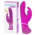 Happyrabbit Curve - vodootporni vibrator sa stimulatorom klitorisa (ljubičasti)