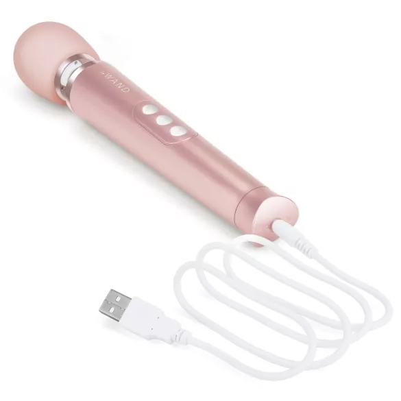 Le Wand Petite - ekskluzivni masažni vibrator (ružičasto-zlatni)