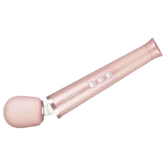 Le Wand Petite - ekskluzivni masažni vibrator (ružičasto-zlatni)