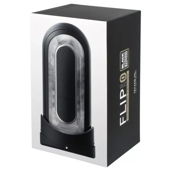 TENGA Flip Zero - vibracioni masturbator (crni)
