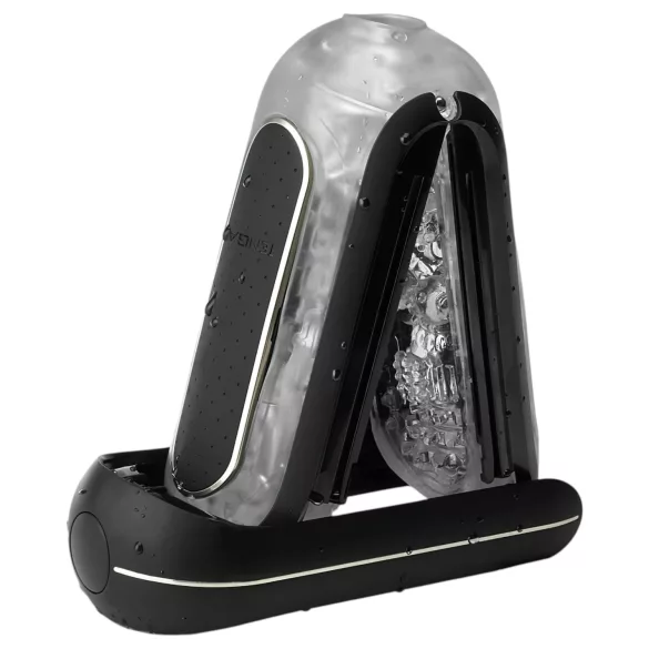 TENGA Flip Zero - vibracioni masturbator (crni)