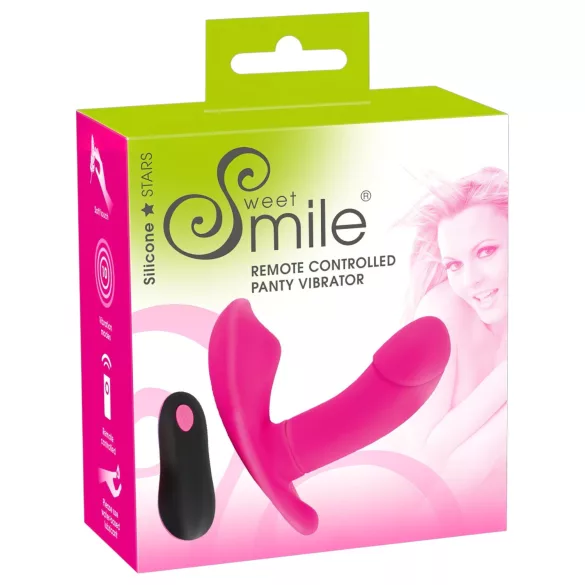 SMILE Gaćice - bežični vibrirajući pojas na baterije (pink)