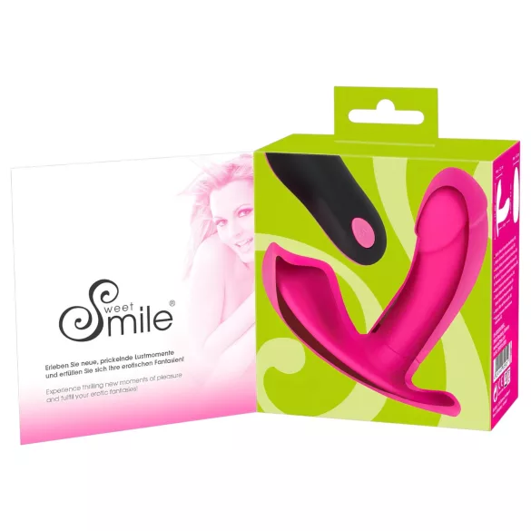 SMILE Gaćice - bežični vibrirajući pojas na baterije (pink)