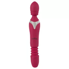Javida Thrusting - 3 u 1 masažer vibrator (crveni)