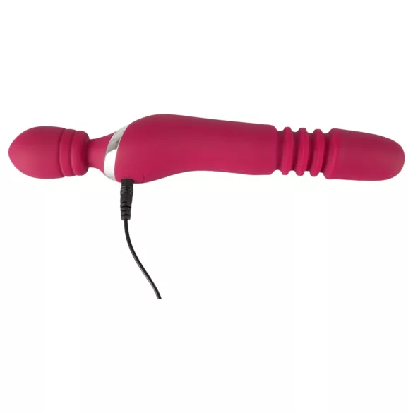Javida Thrusting - 3u1 masažer vibrator (crveni)