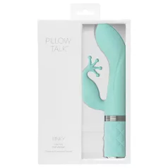   Pillow Talk Kinky - punjiva G-tačka vibrator sa 2 motora (tirkiz)