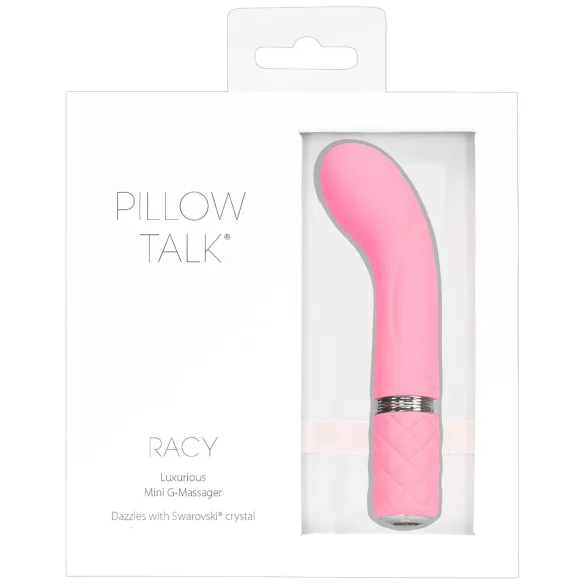 Pillow Talk Racy - akumulatorski, uzak G-tačka vibrator (pink)