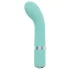 Pillow Talk Racy - punjivi, tanak G-tačka vibrator (tirkiz)