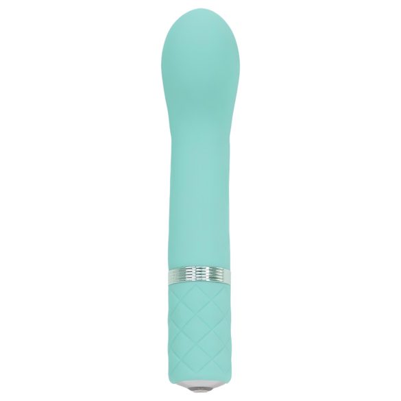 Pillow Talk Racy - punjivi, tanak G-tačka vibrator (tirkiz)