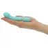 Pillow Talk Racy - punjivi, tanak G-tačka vibrator (tirkiz)