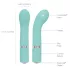 Pillow Talk Racy - punjivi, tanak G-tačka vibrator (tirkiz)