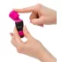 PalmPower Pocket štapić - mini masažer vibrator (pink-crno)