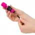 PalmPower Pocket štapić - mini masažer vibrator (pink-crno)