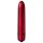 Scarlet Velvet - mini vibrator za usne (10 ritmova) - crvena
