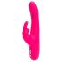 Happyrabbit Curve Slim - vodootporni vibrator sa stimulatorom klitorisa (pink)