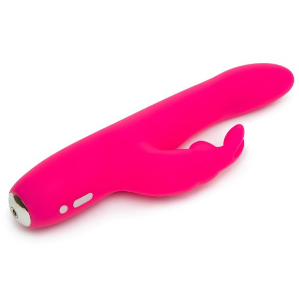 Happyrabbit Curve Slim - vodootporni vibrator sa stimulatorom klitorisa (pink)
