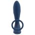 You2Toys Prostate Plug - analni vibrator sa prstenom za penis (plavi)