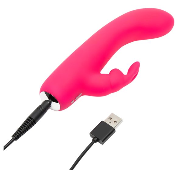 Happyrabbit Mini zeka - punjivi vibrator (pink)