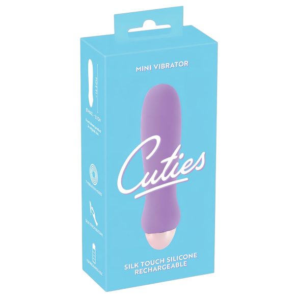 Cuties Mini Purple - bežični silikonski vibrator (ljubičasti)