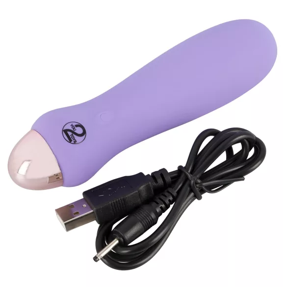 Cuties Mini Purple - bežični silikonski vibrator (ljubičasti)