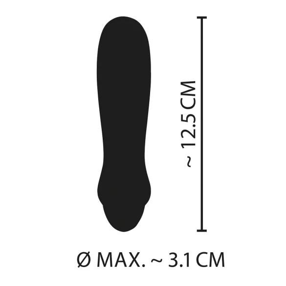 Cuties Mini Purple - bežični silikonski vibrator (ljubičasti)