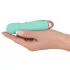 Cuties Mini Wand - punjivi mini masažer vibrator (zeleni)