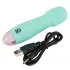 Cuties Mini Wand - punjivi mini masažer vibrator (zeleni)