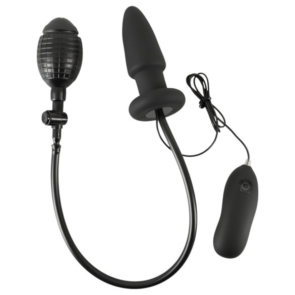 You2Toys - Pumpajući analni dilator sa vibratorom (crni)