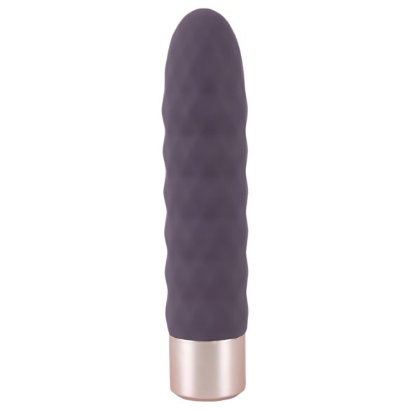 You2Toys Elegantni Dijamant - punjivi štapni vibrator (ljubičasti)
