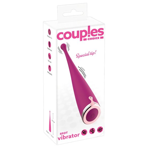 Par za uživanje - punjivi klitoralni vibrator (pink)