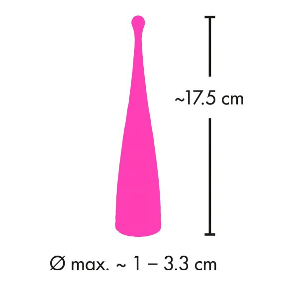 Par za uživanje - punjivi klitoralni vibrator (pink)
