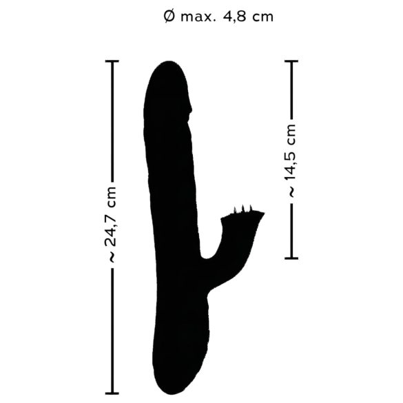 Smile Pearl - бисерни ватор са вибрацијом (љубичасти)