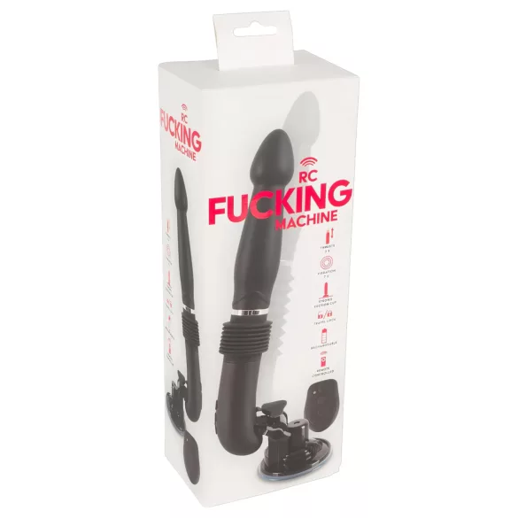 You2Toys - RC Jebozovna Mašina - punjiva gurajuća vibrator (crna)
