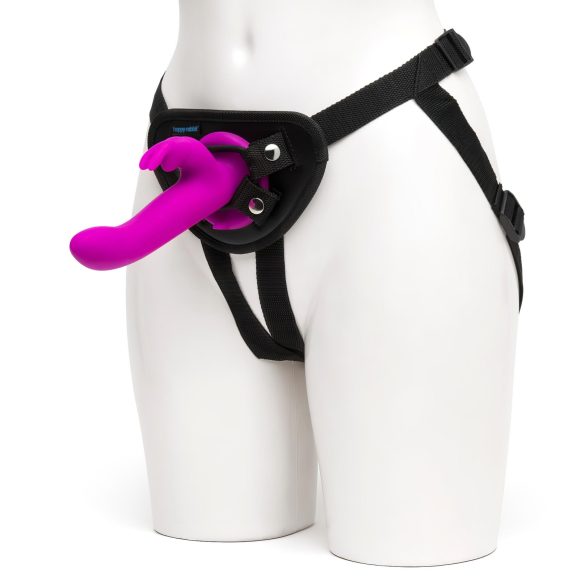 Happyrabbit Strap-On - zeka pojas sa vibratorom (ljubičasti)