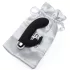 Pedeset nijansi sive Greedy Girl - vibrator sa stimulacijom klitorisa (crni)