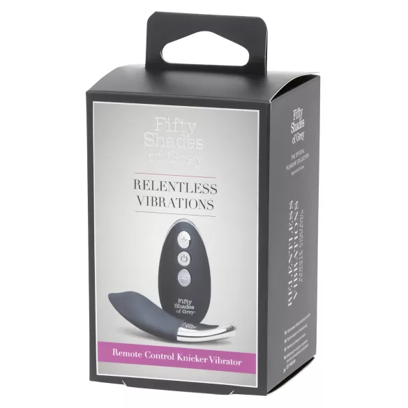Pedeset nijansi sive Relentless - vibrator za klitoris (crni)