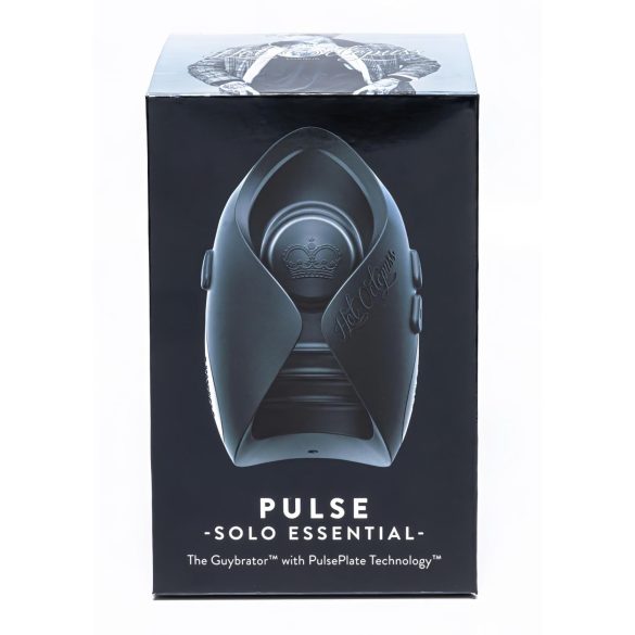 Hot Octopuss Pulse Solo Essential - батеријски мастурбатор (црни)