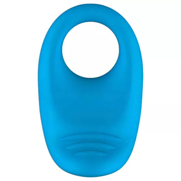 ROMP Juke - vodootporni vibracioni prsten za penis (plavi)