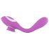You2Toys 2 Funkcije Vibe - punjivi 2u1 vibrator (ljubičasti)