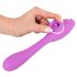 You2Toys 2 Funkcije Vibe - punjivi 2u1 vibrator (ljubičasti)