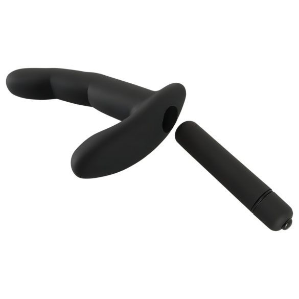 Rebel Naughty Finger - vibrator za prostatu (crna)