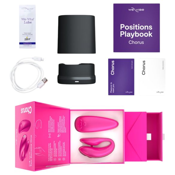 We-Vibe Chorus - pametan punjivi vibrator za parove (pink)